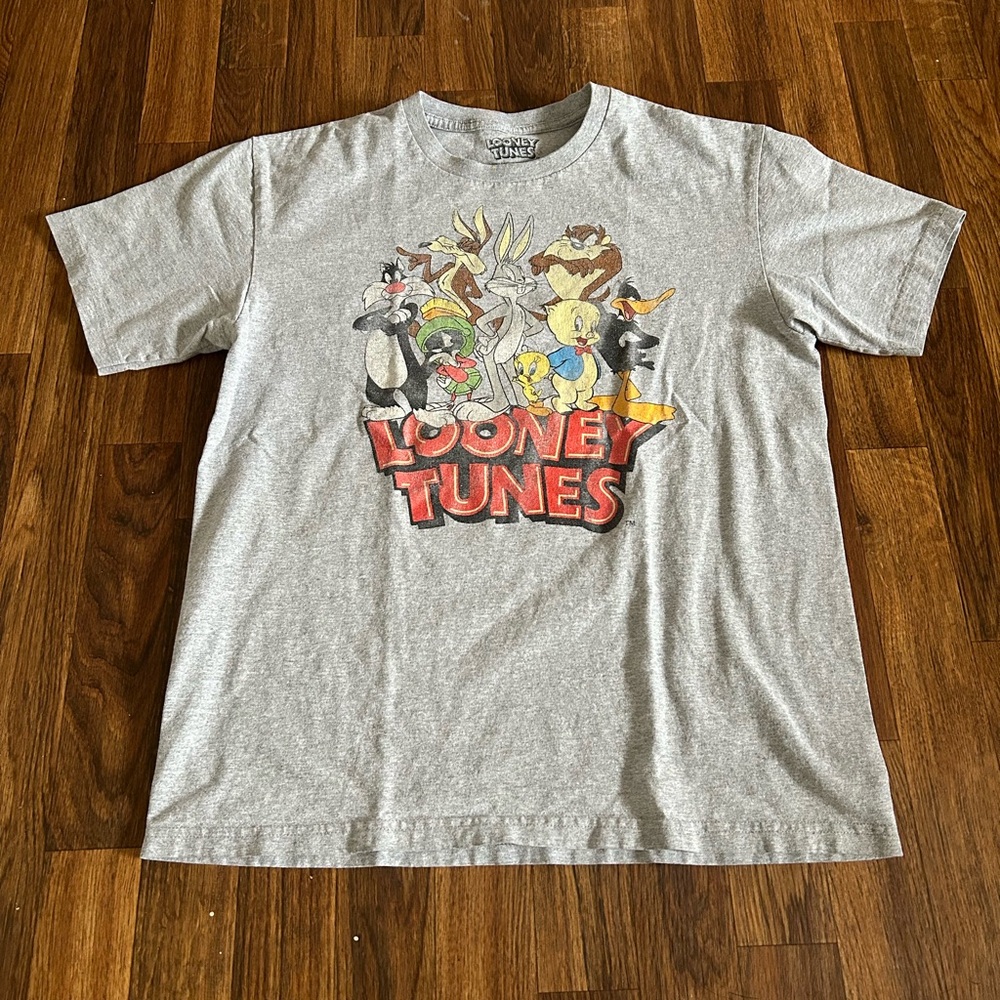 Vintage Looney Tunes Gray T-Shirt